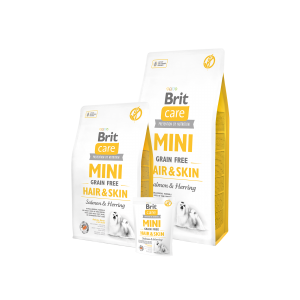 BRIT CARE MINI GRAIN-FREE HAIR&SKIN 7 kg