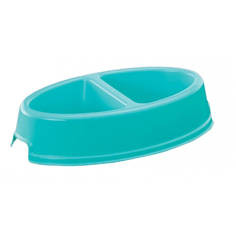 PET STYLE Miska podwójna dla kota/psa 0,5l