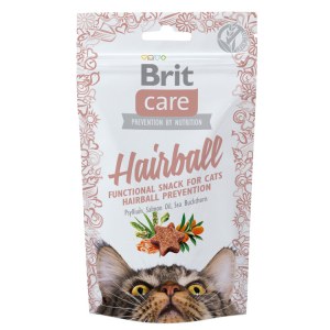 BRIT CARE CAT SNACK HAIRBALL 50g