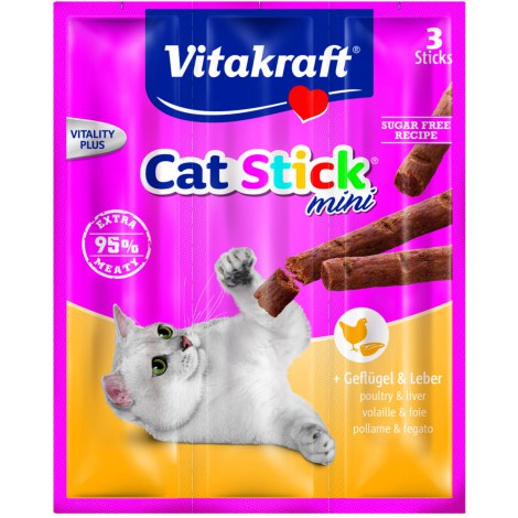 VITAKRAFT CAT STICK BAR zestaw przysmaków dla kota 5x20szt - 6