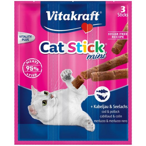 VITAKRAFT CAT STICK BAR zestaw przysmaków dla kota 5x20szt - 3