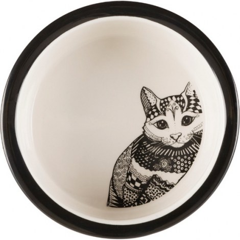 Trixie Miska ceramiczna Zetangle dla kota 0,3L [25120] - 2