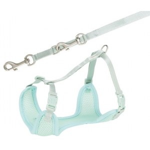 Trixie Szelki ze smyczą Junior 26-34cm miętowe [15565]