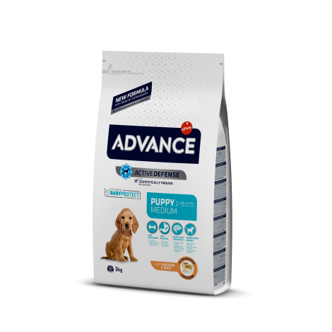 ADVANCE Puppy Protect Medium - sucha karma dla szczeniąt 3kg [507319]