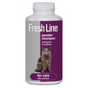 Fresh Line Szampon w pudrze dla kotów 250g