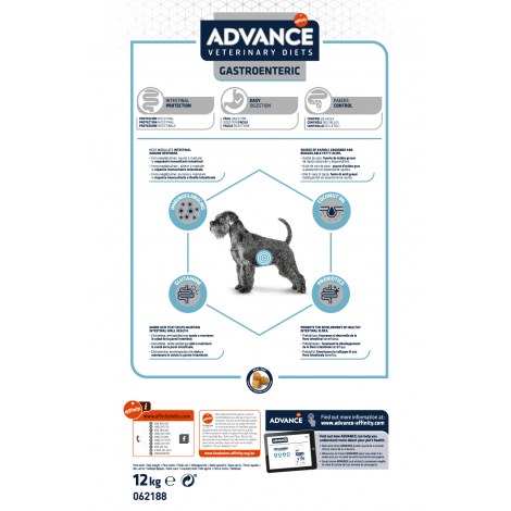 ADVANCE DIET Gastroenteric - sucha karma dla psów 12kg [586710] - 2