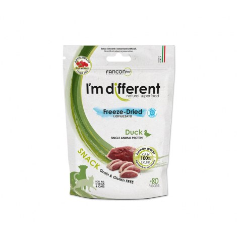 I'M DIFFERENT Liofilizowana przekąska - Kaczka 40g