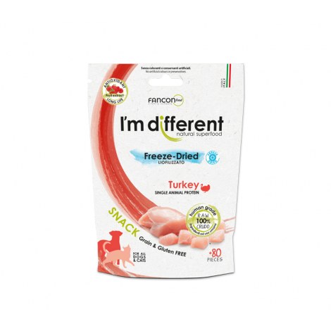 I'M DIFFERENT Liofilizowana przekąska - Indyk 40g