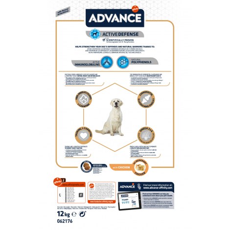 ADVANCE Labrador Retriever - sucha karma dla labradorów 12kg [536510] - 2