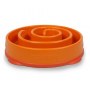 FUN FEEDER Miska plastikowa spowalniająca jedzenie MINI/MEDIUM pomarańczowa [51004] - 2