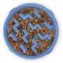 FUN FEEDER Miska plastikowa spowalniająca jedzenie MINI/MEDIUM niebieska [67830] - 2