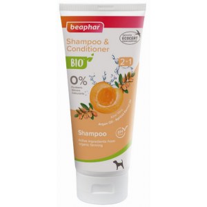 Beaphar BIO Shampoo & Conditioner 2in1 - organiczny szampon 2w1 dla psów 200ml