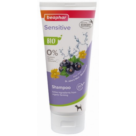 Beaphar BIO Shampoo Sensitive - organiczny szampon przeciwświądowy dla psów 200ml