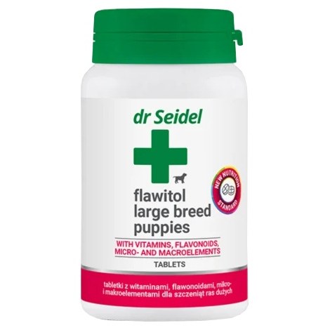 Dr Seidel Flawitol dla szczeniąt ras dużych 60 tabl.