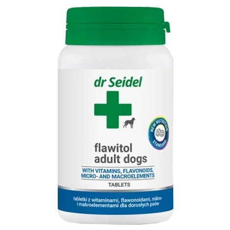 Dr Seidel Flawitol dla psów dorosłych 60 tabl.