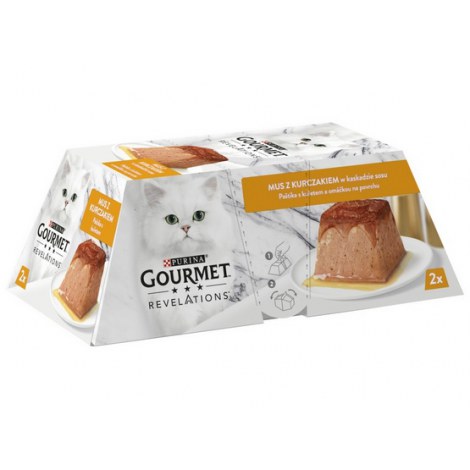 Gourmet Revelations mus z kurczakiem 2x57g