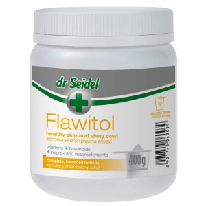 Dr Seidel Flawitol zdrowa skóra i piękna sierść - proszek 400g