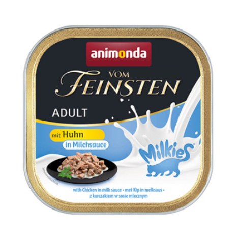 Animonda vom Feinsten Milkies Cat Kurczak + Mleko tacka 100g