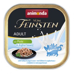 Animonda vom Feinsten Milkies Cat Indyk + Mleko tacka 100g