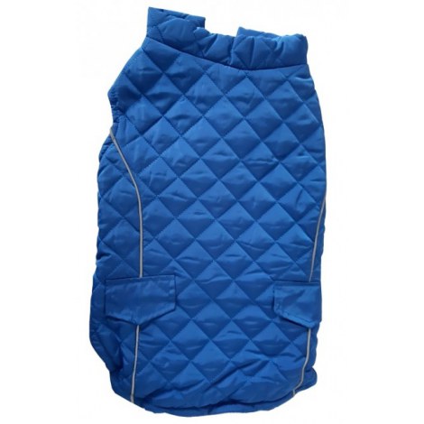 Kurtka pikowana ocieplana 2XL granatowa