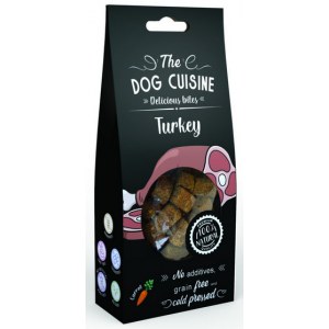 The Dog Cuisine Delicious Bites Turkey & Carrot 100g