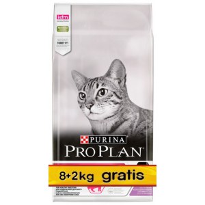 Purina Pro Plan Cat Delicate OptiDigest 10kg (8+2kg)