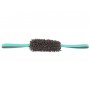 Dingo Zabawka dla psa - Szarpak Mop z dwoma uchwytami 60cm szary - 2