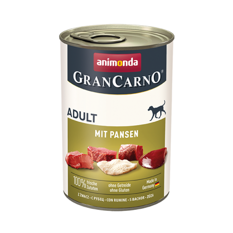 ANIMONDA GranCarno Orginal Adult wieprzowina z flakami 400g