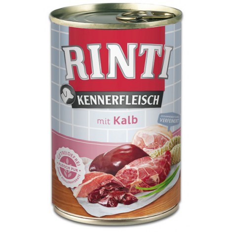 Rinti Kennerfleisch Kalb pies - cielęcina puszka 400g - 2