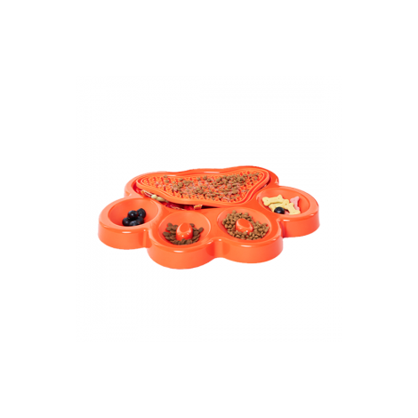PDH Paw 2-in-1 Orange Easy - Miska dla psa pomarańczowa [PDHF008] - 3