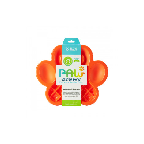 PDH Slow Feeder Orange Easy - Miska dla psa spowalniająca jedzenie pomarańczowa [PDHF001]