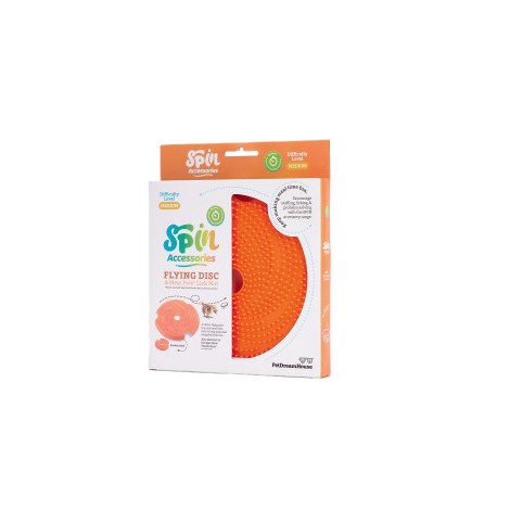 PDH SPIN LICK FRISBEE ORANGE MEDIUM miska interaktywna [PDHF203] - 4