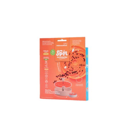 PDH SPIN LICK FRISBEE ORANGE MEDIUM miska interaktywna [PDHF203] - 3