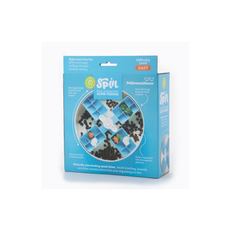 PDH Spin Windmill Blue Easy - Miska interaktywna dla psa niebieska [PDHF105] - 3