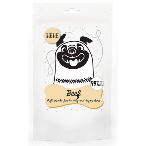 Paka Zwierzaka PEPE Mini Chunkies Beef (wołowina) 70g