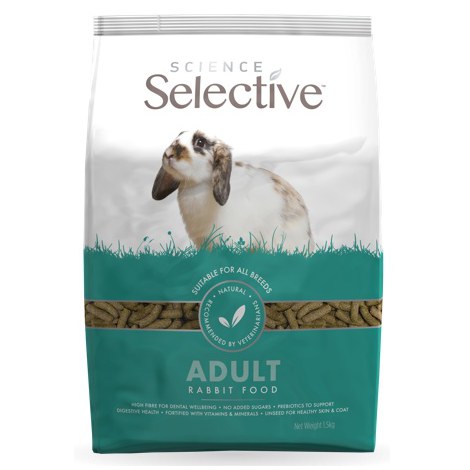 Supreme Petfoods Science Selective Adult Rabbit Food 1,5kg