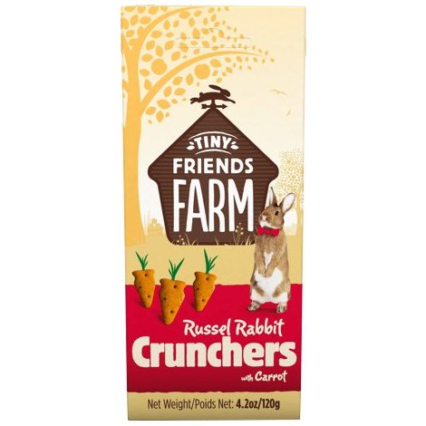 Supreme Petfoods Tiny Friends Farm Russell Rabbit Crunchers 120g