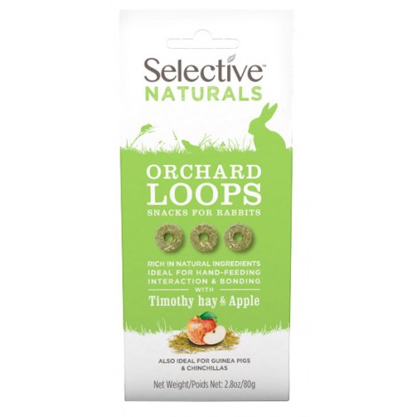 Supreme Petfoods Selective Naturals Orchard Loops 80g
