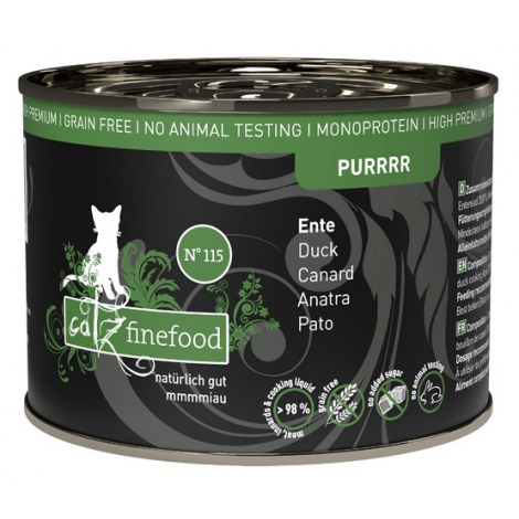 Catz Finefood Purrrr N.115 Kaczka puszka 200g