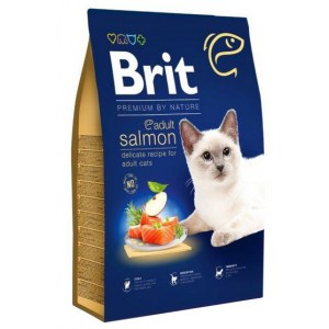 Brit Premium By Nature Cat Adult Salmon 800g