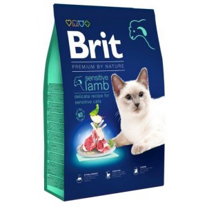 Brit Premium By Nature Cat Sensitive Lamb 800g