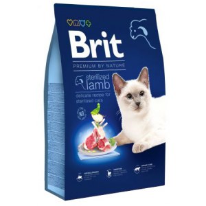 Brit Premium By Nature Cat Sterilized Lamb 300g