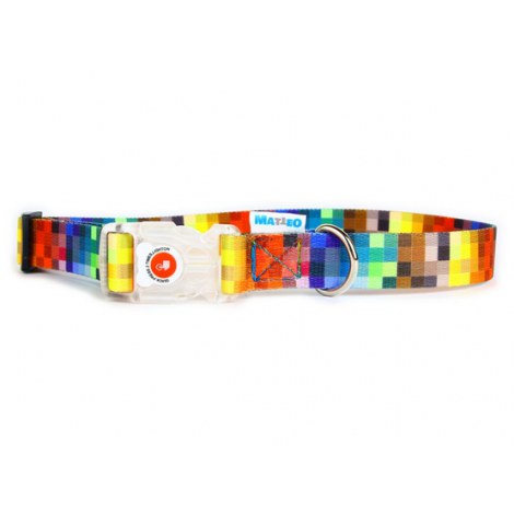 Matteo Obroża Klamra LED 20mm piksele