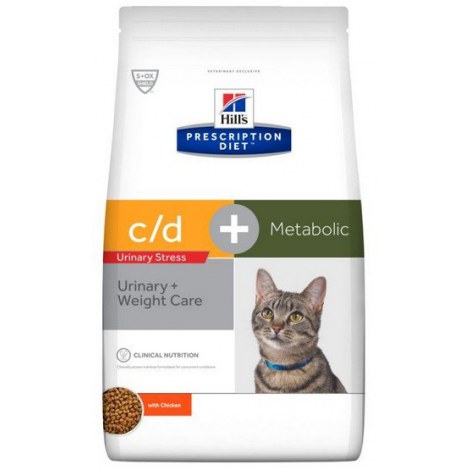 Hill's Prescription Diet Urinary Stress+Metabolic Feline 3kg - 3