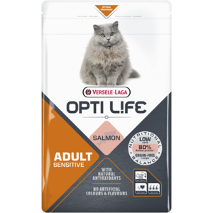 VERSELE LAGA OPTI LIFE Cat Sensitive 7,5kg - karma dla dorosłych, wrażliwych kotów [441322] 7,5kg
