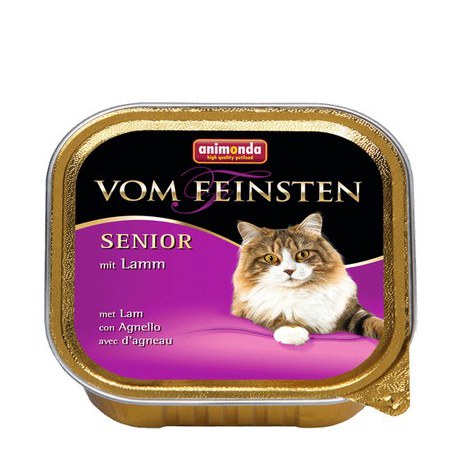 Animonda vom Feinsten Cat Senior z Jagnięciną tacka 100g