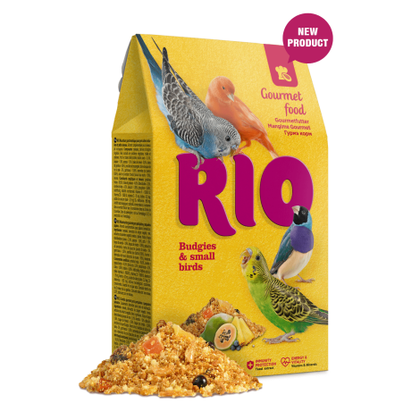RIO GOURMET Pokarm dla papużek falistych i małych papug 250g [21210]