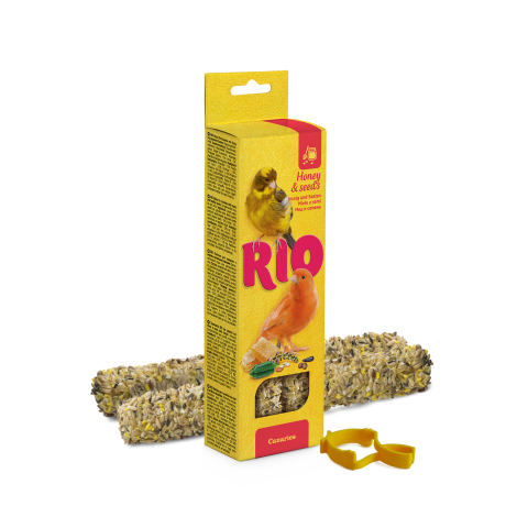 RIO Kolba dla kanarków miód i nasiona 2x40g [22160]