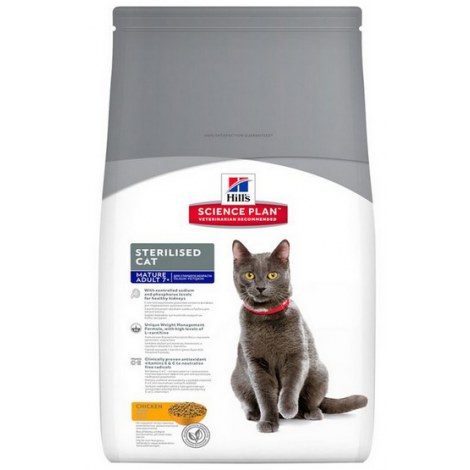 Hill's Science Plan Feline Mature Adult 7+ Sterilised Cat Kurczak 1,5kg - 2