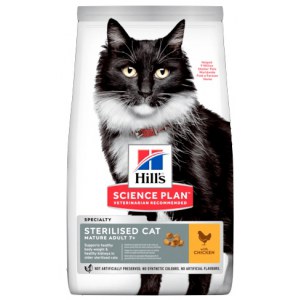 Hill's Science Plan Feline Mature Adult 7+ Sterilised Cat Kurczak 1,5kg